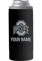 Ohio State Buckeyes Personalized 12 oz Slim Can Stainless Steel Coolie