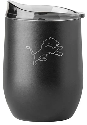 Detroit Lions 16oz Stainless Steel Stemless - Blue