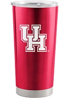 Logo Brands Houston Cougars 20oz Stainless Steel Tumbler - Red