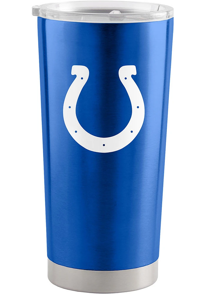 Logo Brands Indianapolis Colts 20oz Stainless Steel Tumbler - Blue