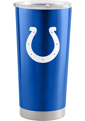 Logo Brands Indianapolis Colts 20oz Stainless Steel Tumbler - Blue