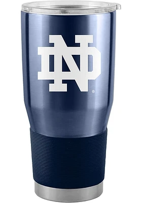 Logo Brands Notre Dame Fighting Irish 30oz Stainless Steel Tumbler - Navy Blue