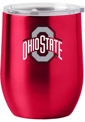 Ohio State Buckeyes 16oz Stainless Steel Stemless