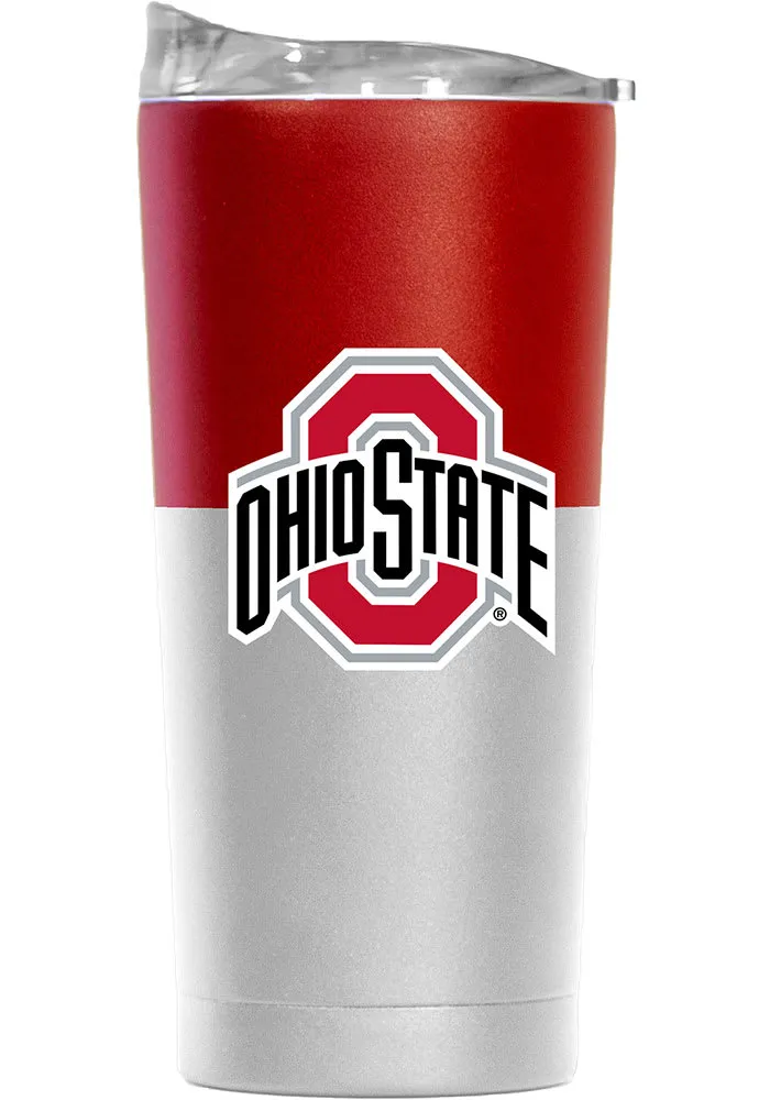 Ohio State Buckeyes 20oz Stainless Steel Tumbler - Red