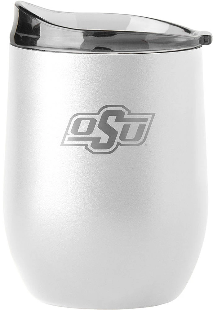 Oklahoma State Cowboys 16oz Stainless Steel Stemless - Orange