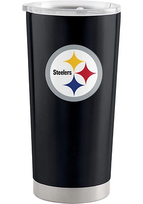 Logo Brands Pittsburgh Steelers 20oz Stainless Steel Tumbler - Yellow