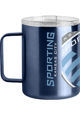 Logo Brands Sporting Kansas City 15oz Stainless Steel Tumbler - Blue
