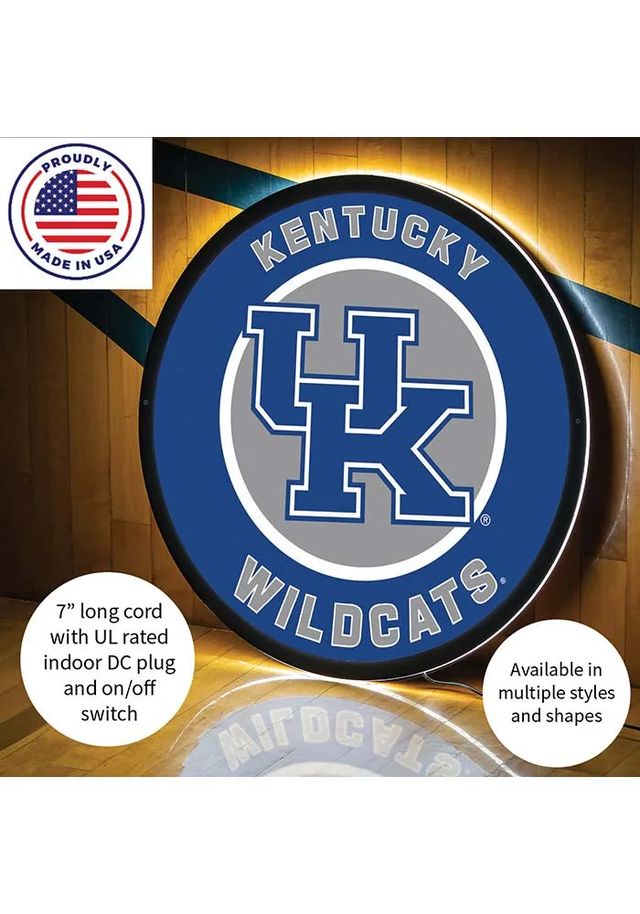 Kentucky Wildcats 23 in Round Light Up Sign