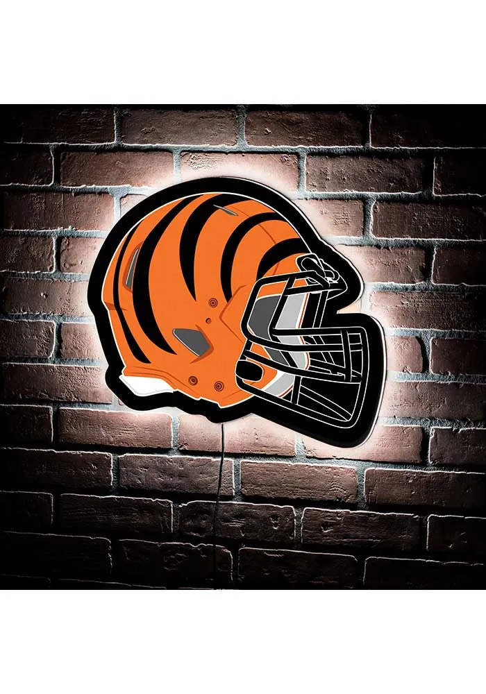 Cincinnati Bengals 19.5x15 Helmet Light Up Sign