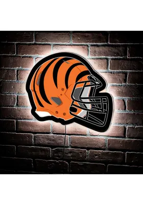 Cincinnati Bengals 19.5x15 Helmet Light Up Sign