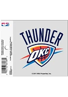 Oklahoma City Thunder Small Static Cling Auto Static Cling Decal - Blue