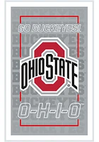 Ohio State Buckeyes LED Lighted Wall Sign