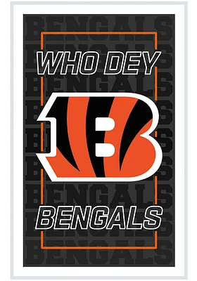 Cincinnati Bengals LED Lighted Wall Sign