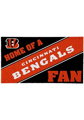 Cincinnati Bengals Home of a Fan Door Mat