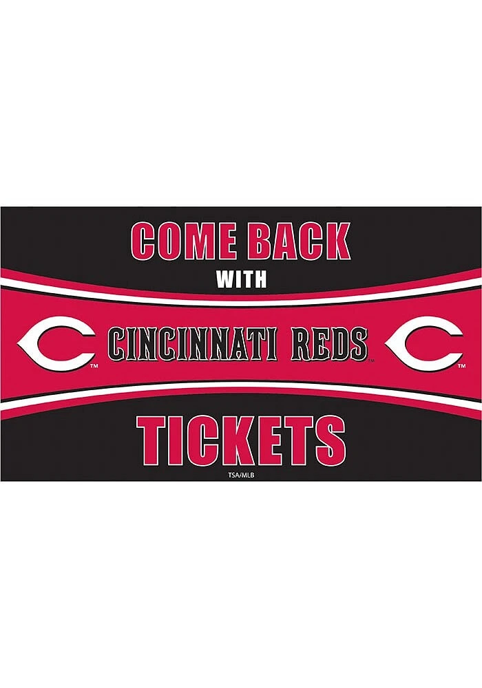 Cincinnati Reds Come Back With Tickets Door Mat