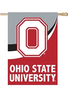 Ohio State Buckeyes Burlap Banner