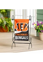 Cincinnati Bengals Burlap Garden Flag