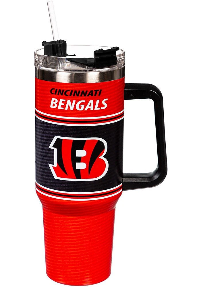 Cincinnati Bengals 40oz Steel Canyon Stainless Steel Tumbler - Black