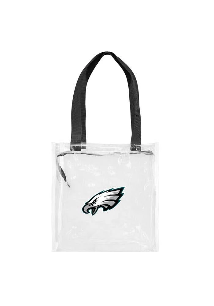 Philadelphia Eagles White Stadium Approved 12x12x6 Tote Clear Bag