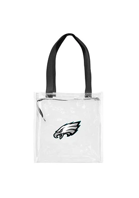 Philadelphia Eagles White Stadium Approved 12x12x6 Tote Clear Bag