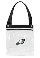 Philadelphia Eagles White Stadium Approved 12x12x6 Tote Clear Bag
