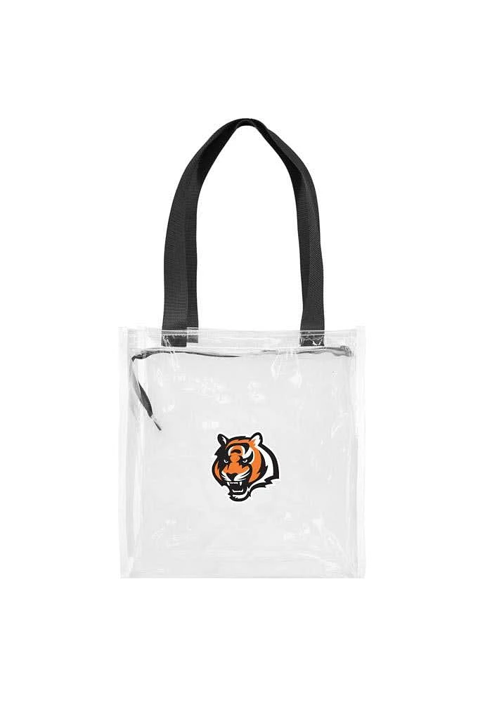 Cincinnati Bengals White Stadium Approved 12 x 12 x 6 Clear Bag