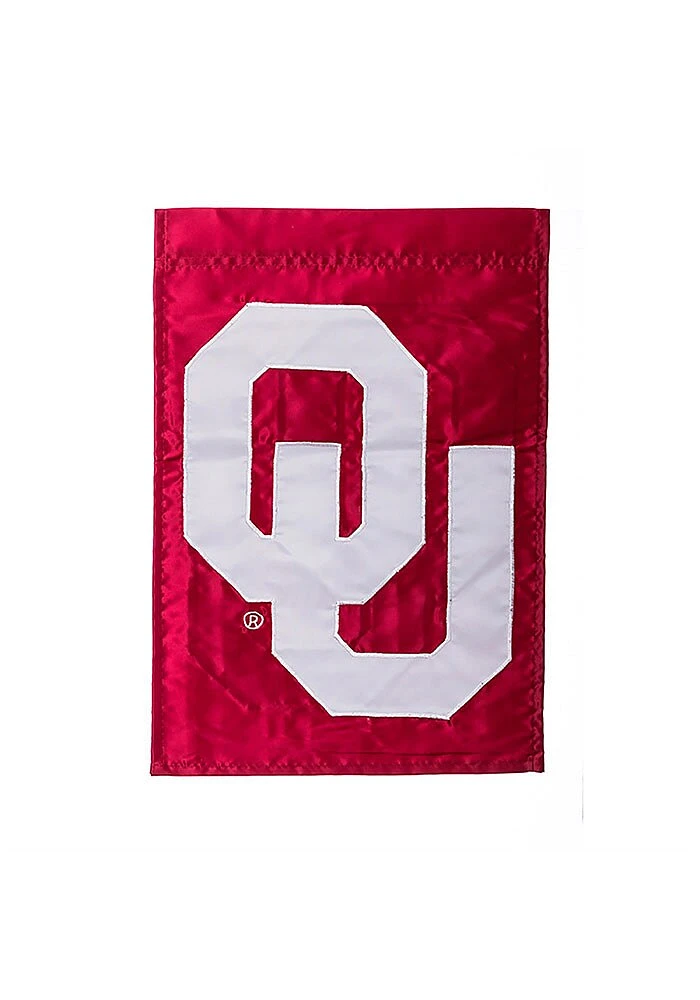 Oklahoma Sooners 12.5x18 Red Garden Flag - Crimson