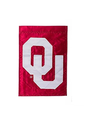 Oklahoma Sooners 12.5x18 Red Garden Flag - Crimson