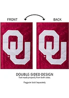 Oklahoma Sooners 12.5x18 Red Garden Flag - Crimson