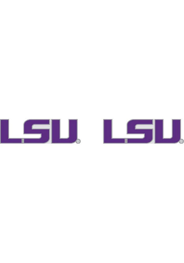 LSU Tigers Logo Post Womens Earrings