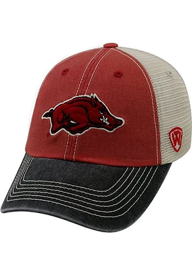 Top of the World Arkansas Razorbacks Offroad Adjustable Hat - Crimson