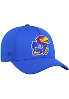 Top of the World Kansas Jayhawks Mens Blue Phenom Design Flex Hat
