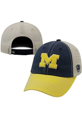 Top of the World Michigan Wolverines Offroad Adjustable Hat - Blue