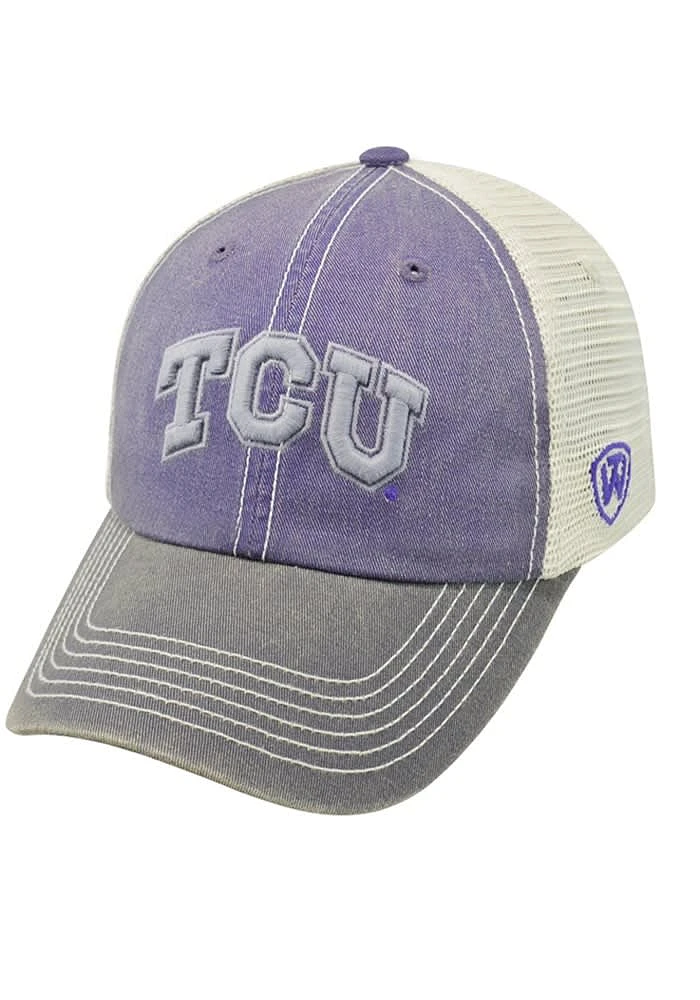 Top of the World TCU Horned Frogs Offroad Adjustable Hat - Purple