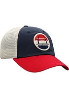 Top of the World Missouri Early Up Meshback Adjustable Hat - Navy Blue
