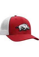 Top of the World Arkansas Razorbacks BB Meshback Adjustable Hat - Red