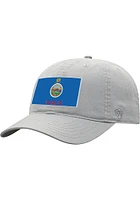 Top of the World Kansas Jayhawks Breakaway Adjustable Hat - Grey