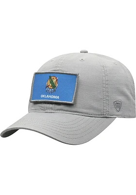 Top of the World Oklahoma Sooners Breakaway Adjustable Hat - Grey