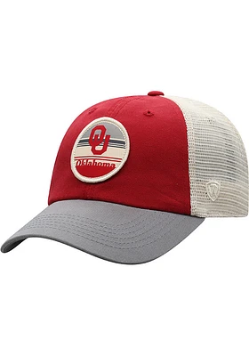 Top of the World Oklahoma Sooners Early Up Meshback Adjustable Hat - Crimson