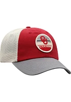 Top of the World Oklahoma Sooners Early Up Meshback Adjustable Hat - Crimson
