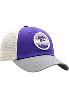 Top of the World K-State Wildcats Early Up Meshback Adjustable Hat - Purple