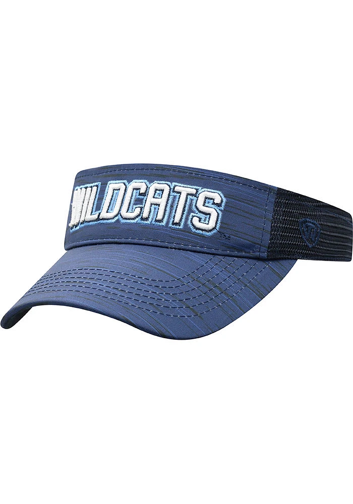 Top of the World Villanova Wildcats Mens Navy Blue Intrude Adjustable Visor
