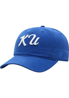 Top of the World Kansas Jayhawks Blue Zoey Style Womens Adjustable Hat