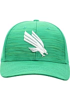 Top of the World North Texas Mean Green Mens Green Intrude 1Fit Flex Hat