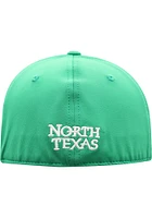 Top of the World North Texas Mean Green Mens Green Intrude 1Fit Flex Hat