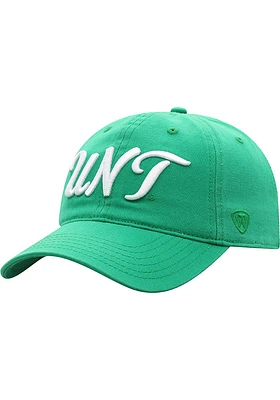Top of the World North Texas Mean Green Green Zoey Design Womens Adjustable Hat