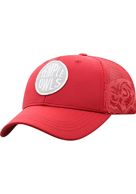 Top of the World Temple Owls Maroon Ace Meshback Youth Adjustable Hat