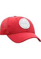 Top of the World Temple Owls Maroon Ace Meshback Youth Adjustable Hat