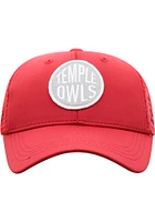 Top of the World Temple Owls Maroon Ace Meshback Youth Adjustable Hat