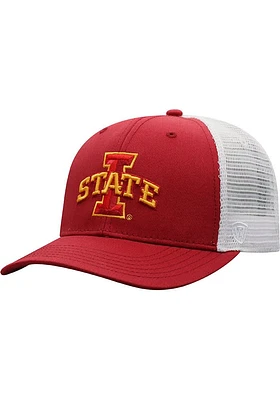 Top of the World Iowa State Cyclones BB Meshback Style Adjustable Hat - Cardinal